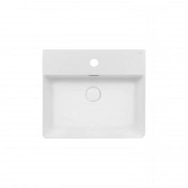 Раковина Qtap Nando C 500х420х125 White с донным клапаном QT12117050CW