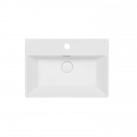 Раковина Qtap Nando K 500х355х125 White с донным клапаном QT12117050KW