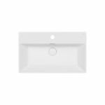 Раковина Qtap Nando K 600х355х125 White с донным клапаном QT12117060KW