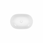 Раковина-чаша Qtap Cardinal 600х400х145 White с донным клапаном QT04117060IW