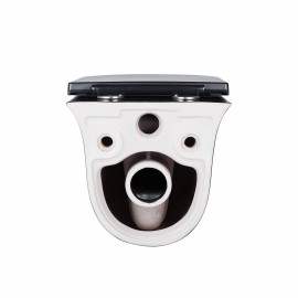 Унитаз подвесной Qtap Virgo безободковый с сиденьем Soft-close QT1833051ERMB