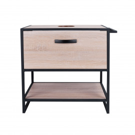 Тумба напольная Qtap Taurus 700х616х469 Whitish oak со столешницей QT2480TNT73WO