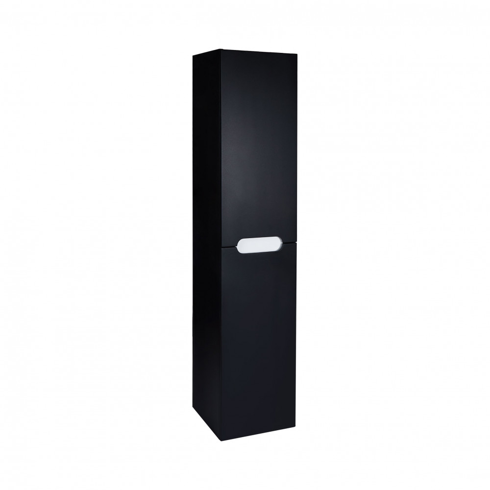 Пенал подвесной Qtap Virgo 350х1600х316 Black/White QT1876PP1652RBW