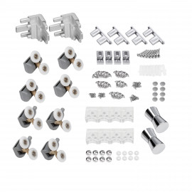 Душевая кабина Lidz Wiezak SC80x80.SAT.LOW.L, стекло Linie 4 мм без поддона