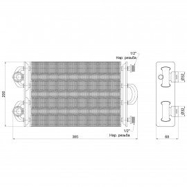 Первичный теплообменник Thermo Alliance R10021419