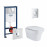 Набор инсталляция 4 в 1 Grohe Rapid SL 38721001 + унитаз с сиденьем Qtap Gemini QT25332614EW