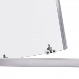 Набор Lidz душевая кабина Wiezak SC80x80.SAT.LOW.L, стекло Linie 4 мм + поддон Mazur