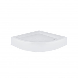 Набор Lidz душевая кабина Wieza SC80x80.SAT.LOW.L, стекло Linie 4 мм + поддон Kupala