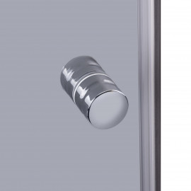 Набор Lidz душевая кабина Latwa SC80x80.SAT.HIGH.GR, стекло тонированное 4 мм + поддон с панелью Kupala