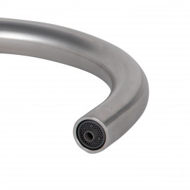 Смеситель для кухни Lidz Aria 24U-SFS, U-образный c подключением фильтра (k35)