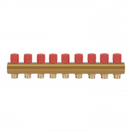 Коллектор Icma с регулировочными вентилями 1