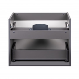 Тумба подсвесная Qtap Scorpio 810х585х500 GRAPHITE QT1474TPВ802NG