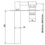 09729 Внутренняя часть смесителя для раковины