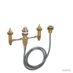 13244180 Внутренняя часть смесителя 4-отв. д/ванны