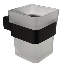 1610160B CITY Стакан, черный матовый