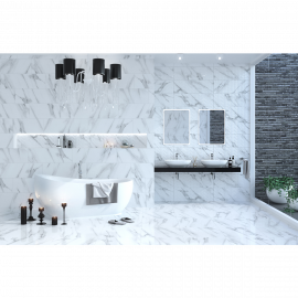 16X63124P Prestige Смеситель для раковины высокий, с донным клапаном