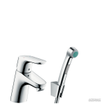 31926000 Focus 70 Смеситель для раковины с гигиеническим душем.