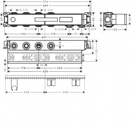 18310180 Module Select Внутренняя часть термостата на 2 функции
