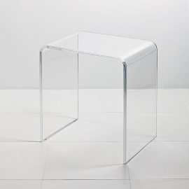 190099 Стілець акрил., прозор. д/боксів Devit