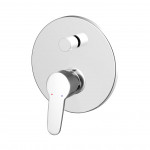 19126101 HOTEL LINE Душевая система скрытого монтажа, хром (E-BOX+смеситель+верхний душ+душевой шланг+шланговое подключение+ручной душ с держателем)