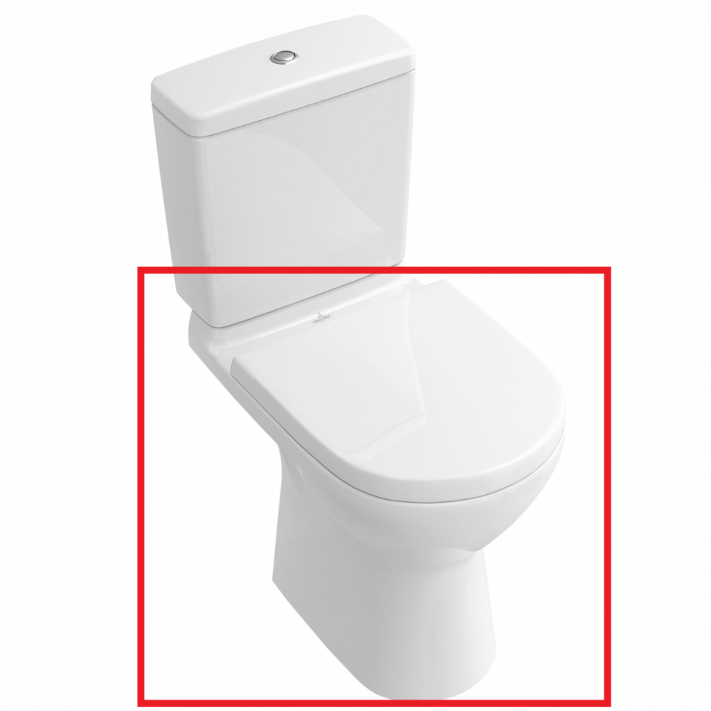 5661R001 O.Novo Унитаз, White Alpin