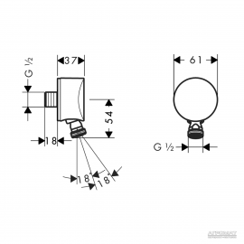 27506000 Fixfit S Шланговое подключение