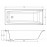 LORENA Ванна 170x70 +PW01   S9006-001
