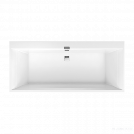 uBQ180SQE2DV-01 SQUARO EDGE 12 Ванна 180х80см, білий (1уп)