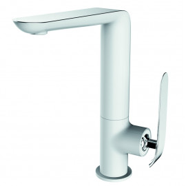 37508148W KATARINA Смеситель д/кухни, хром-белый