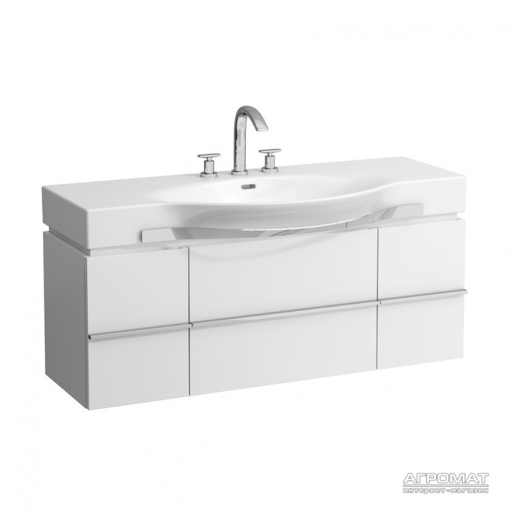 H4013010754751 Palace Тумба під раковину 120см, біла глянц.