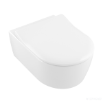 5656RS01 AVENTO Унитаз подвесной DirectFlush с крышкой QuickRelease/SoftClosing, White Alpin