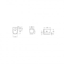 2020150 AFINA Биде подвесное