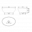 1513136 OVALE раковина тонкостенная