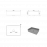 1512132 QUADRA раковина тонкостенная