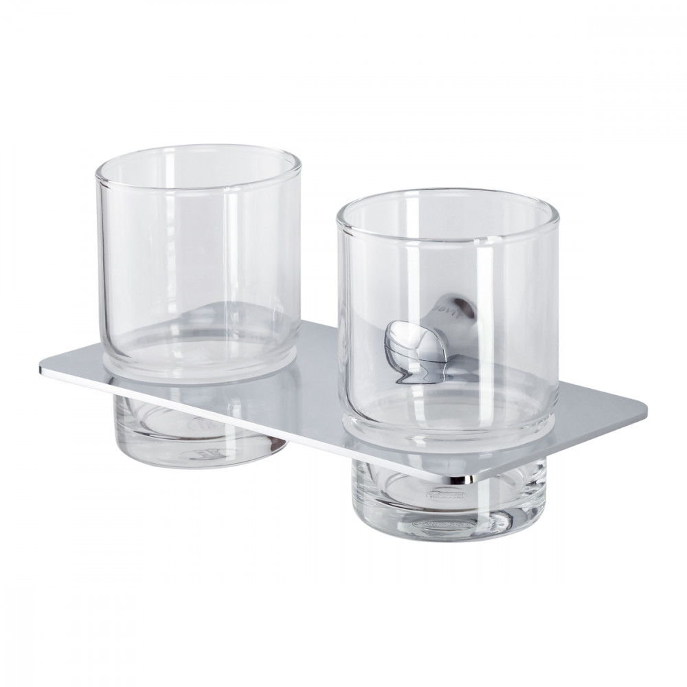 80D8141 IVEN Стакан двойной с держателем