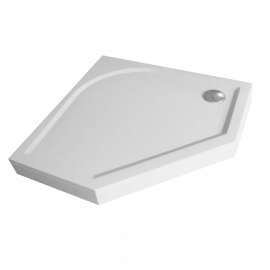 FTR4209 UNIVERSAL Поддон душевой 90х90 (пятиугольный), с ножками, панеля, сифоном