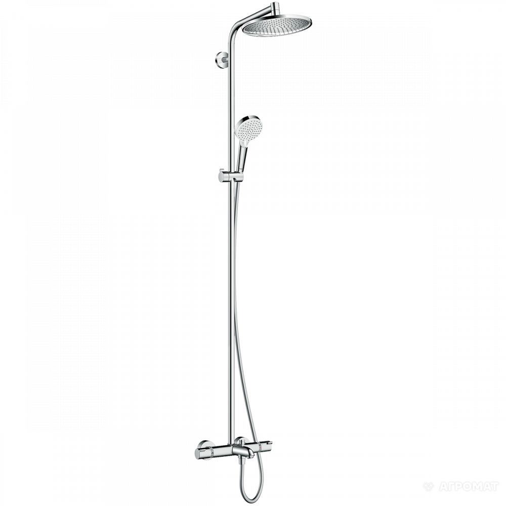 27320000 Crometta S 240 Showerpipe Душевая система д/ванны