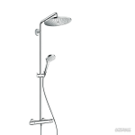 26790000 Croma Select 280 Air 1jet Showerpipe Душевая система д/душа