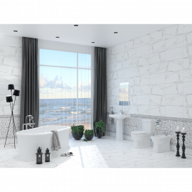 5220130 OPTIMA Дзеркало 600х800, закругл., LED підсвічування