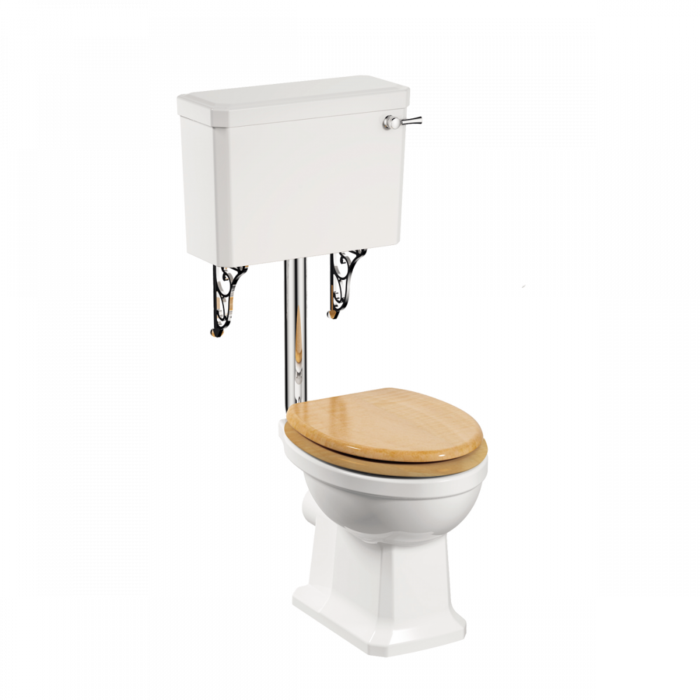 3010151 CLASSIC Унитаз + средний бачок + сливная труба