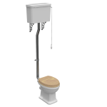 3110151 CLASSIC Унитаз + высокий бачок + сливная труба