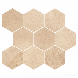 SAHARA DESERT MOSAIC HEXAGON