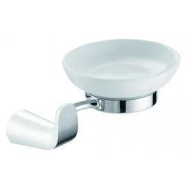 8559148W KATARINA Мыльница с держателем, хром-белый