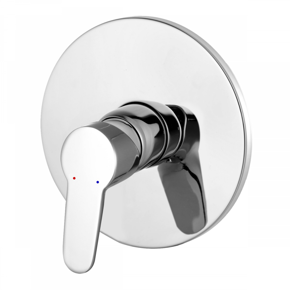 19117101 HOTEL LINE Смеситель д/душа скрытого монтажа, хром (E-BOX + смеситель)