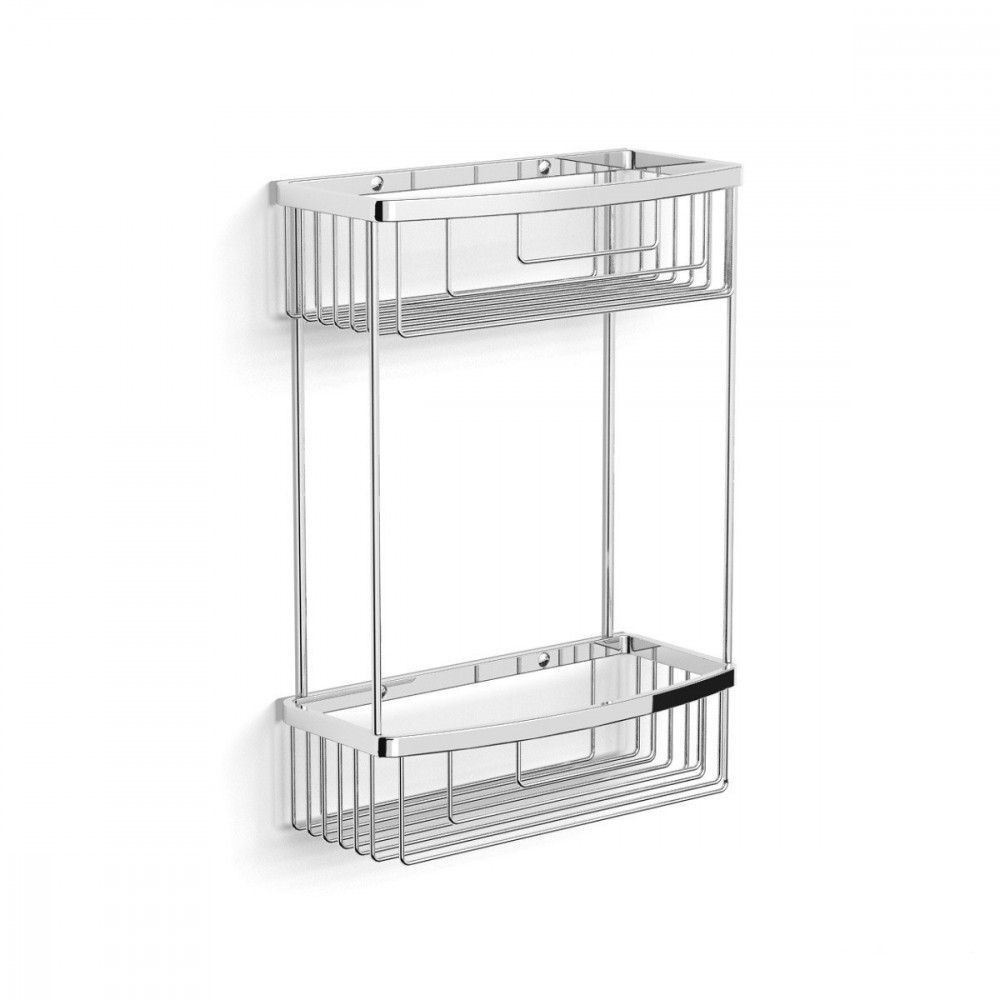 2770162 Полочка для душа двойная, хром