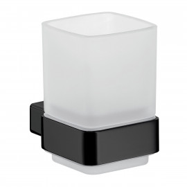 0520 133 00 LOFT Стакан на стену, черный мат