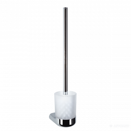 010-8122 S66 Щетка д/унитаза+чаша подв, хром