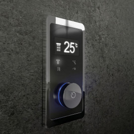 390 4645 Электронный смеситель д/душа с цифровым дисплеем