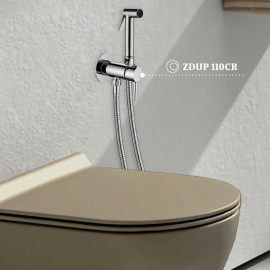 ZDUP 110 CR TWEET ROUND MIX Tondo Набор гигиенического душа, хром