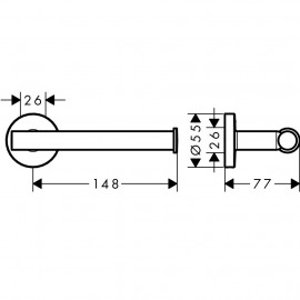 41726000 Logis Universal Держатель бумаги